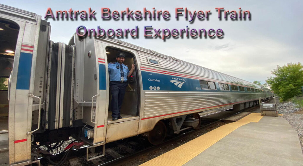 Amtrak Berkshire Flyer Train Onboard Experience