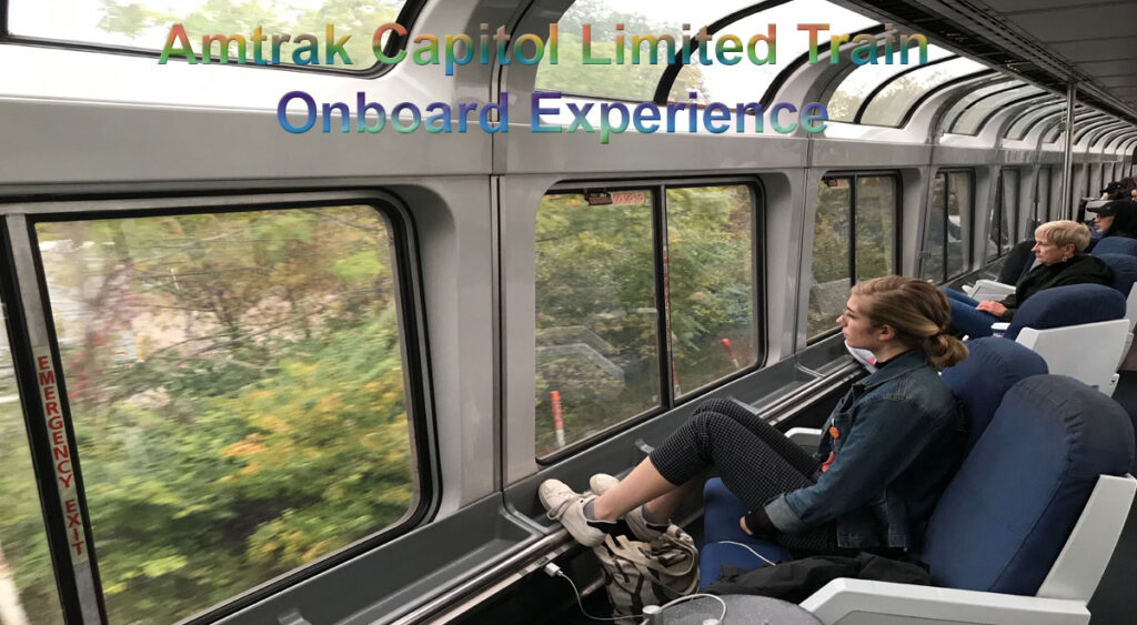 Amtrak Capitol Limited Train Onboard Experience