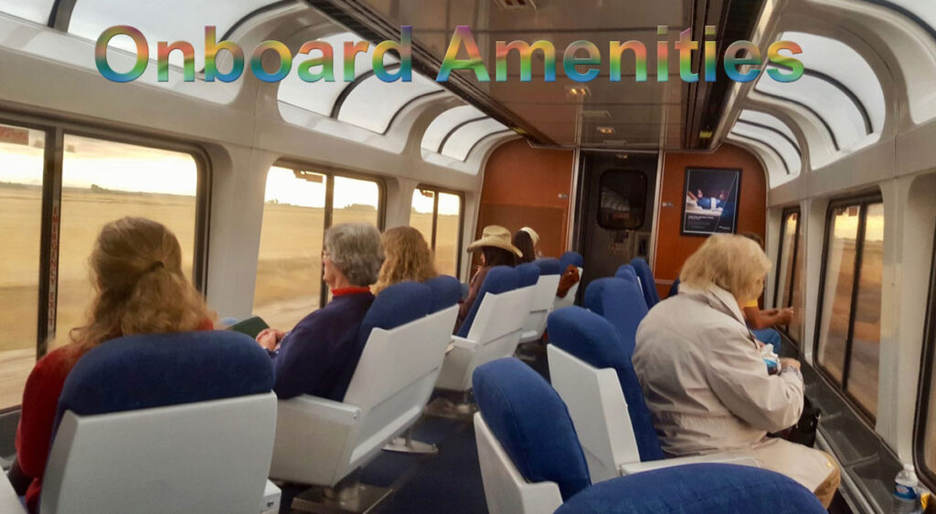 Amtrak Empire Builder Train Onboard Amenities