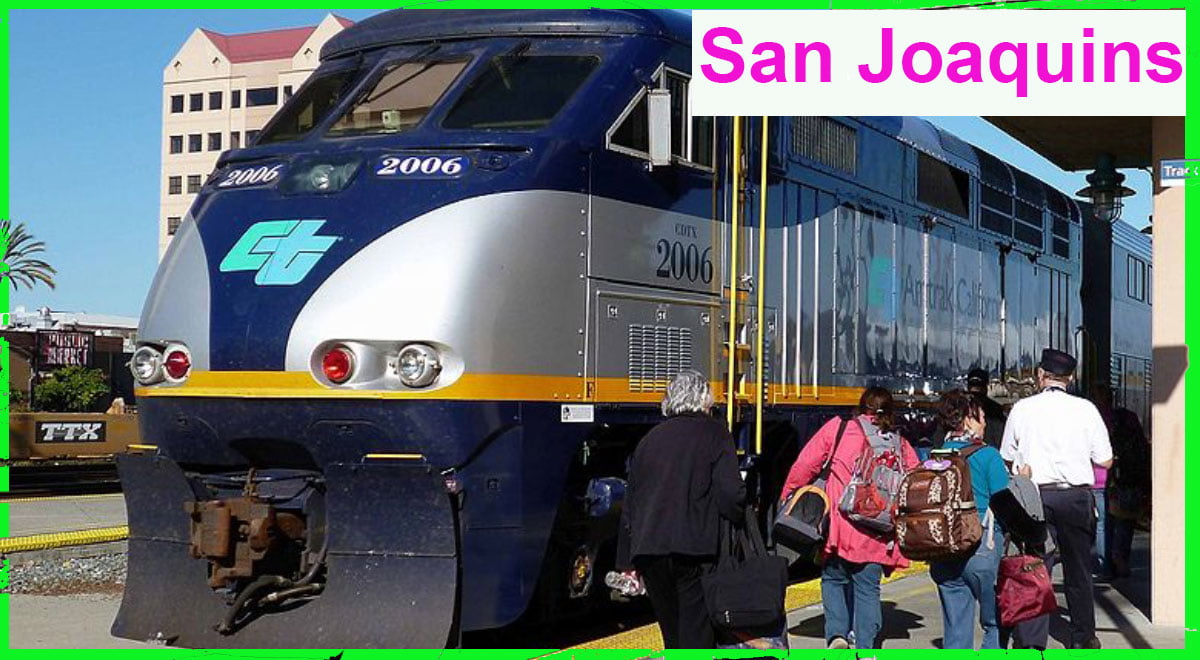 Amtrak San Joaquins Train