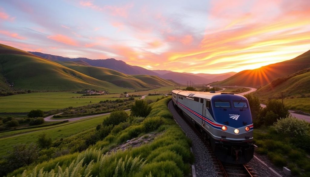 Amtrak Valley Flyer Train