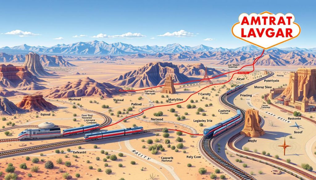 Amtrak to Las Vegas: Connecting Routes and Services