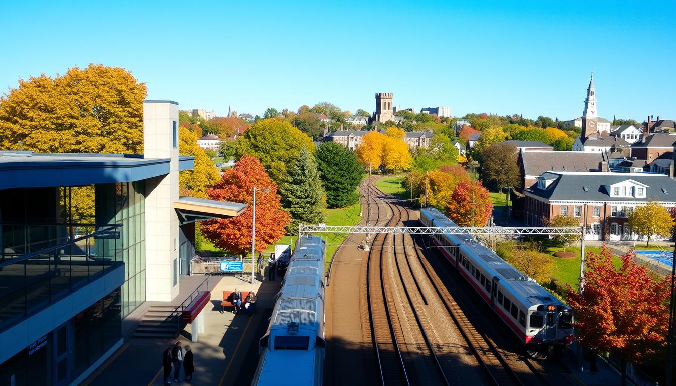 Amtrak Station Near Yale University