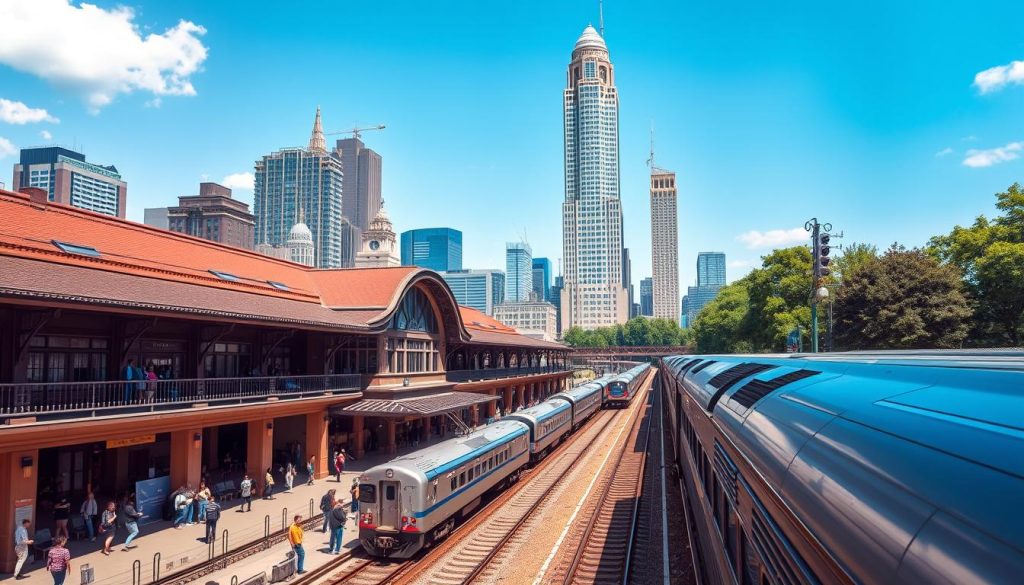 Amtrak NYC to Rochester Train Popular Stations and Stop Points