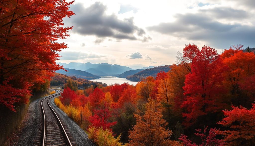 Vermont landscapes on your Amtrak Vermonter trip