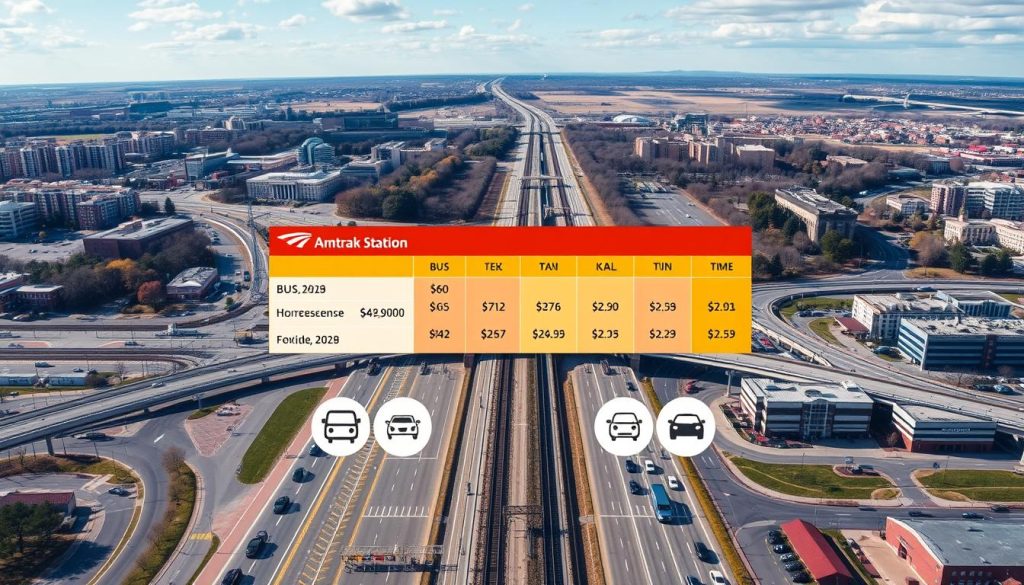 Dulles Airport Time and Cost Considerations for Different Routes