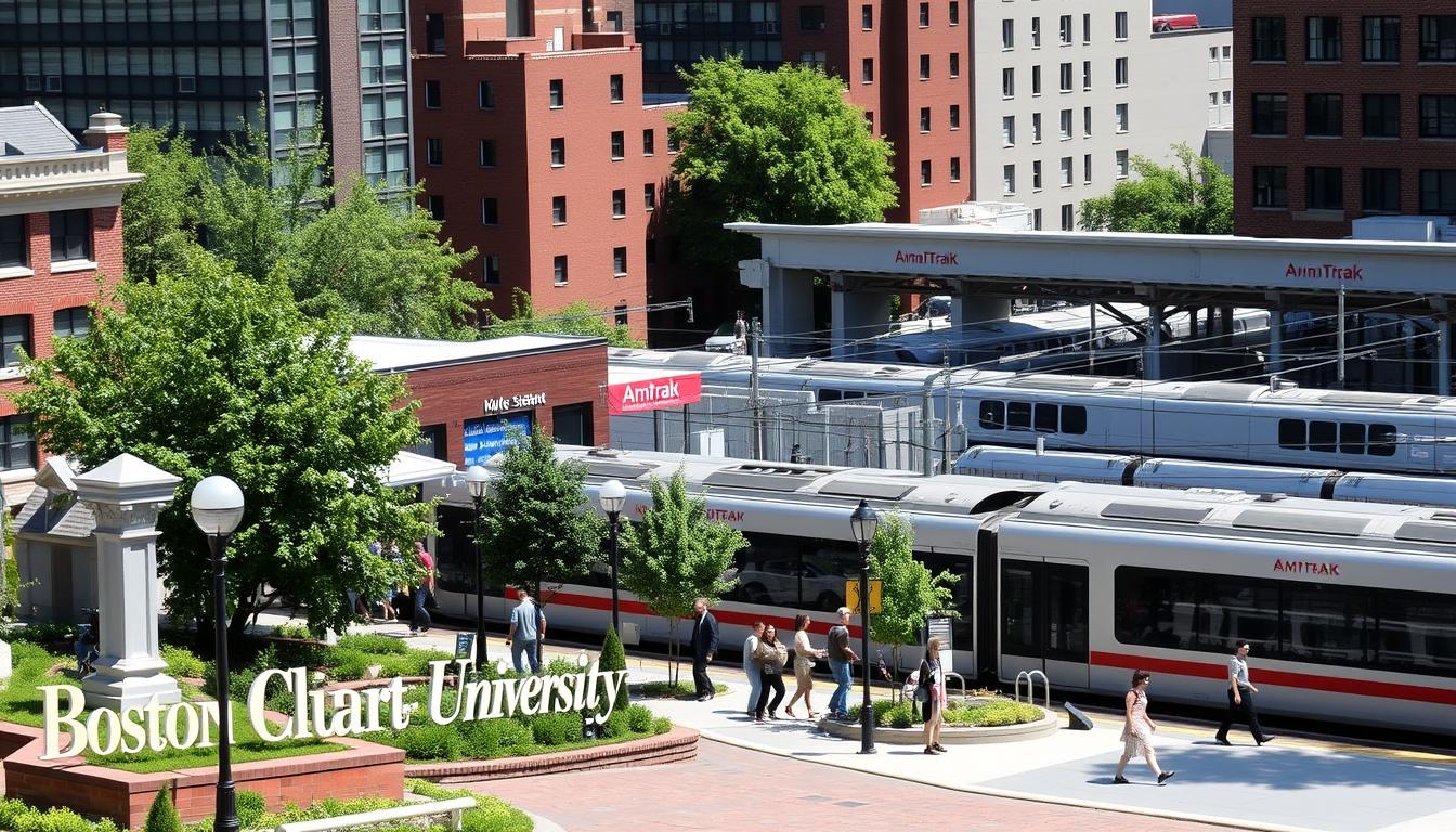 Which Amtrak Station is Closest to Boston University