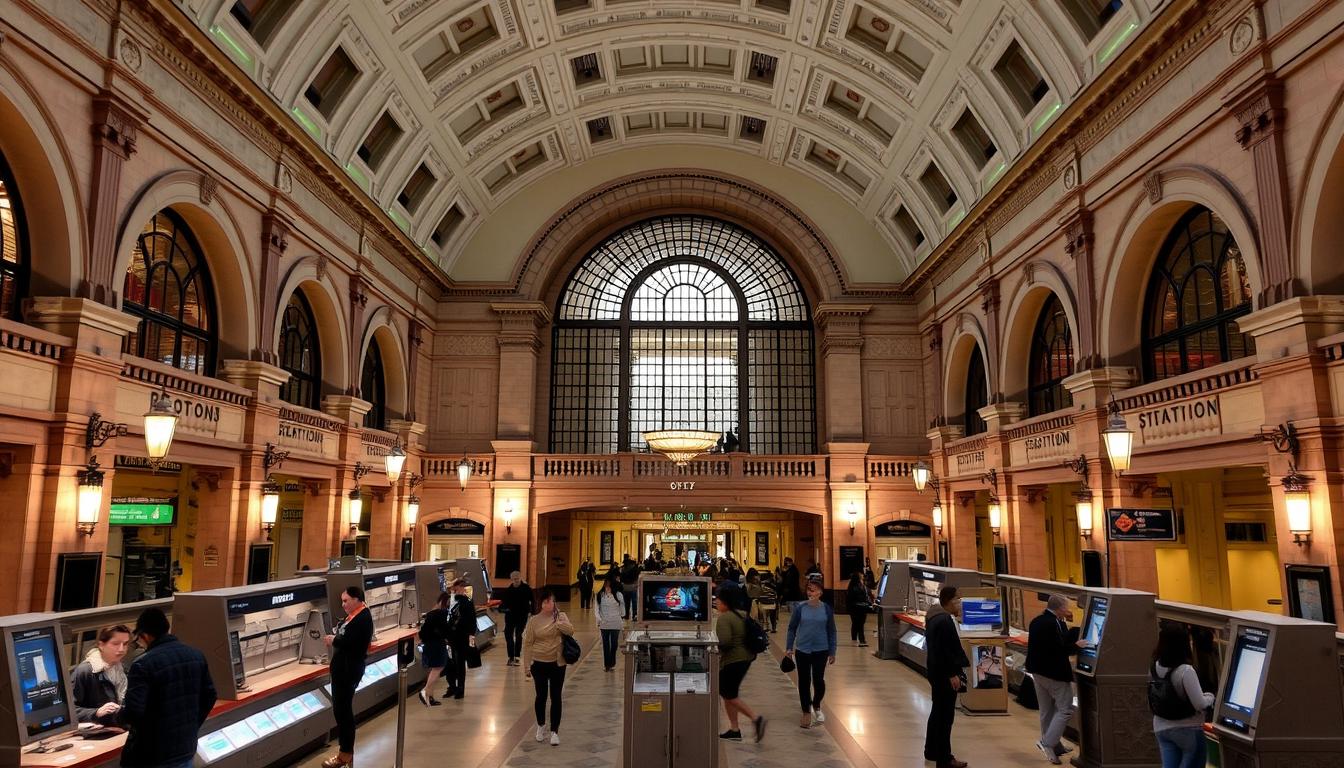 What Amtrak station is closest to Harvard