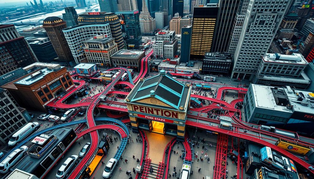 Transportation Connections from Penn Station