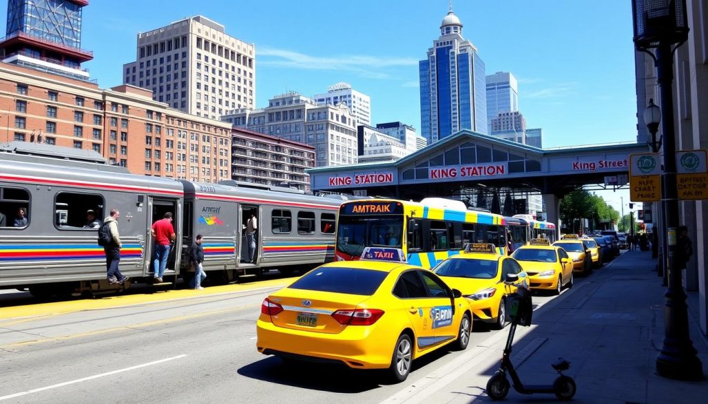 Transportation Options from King Street Station to Seattle Airport