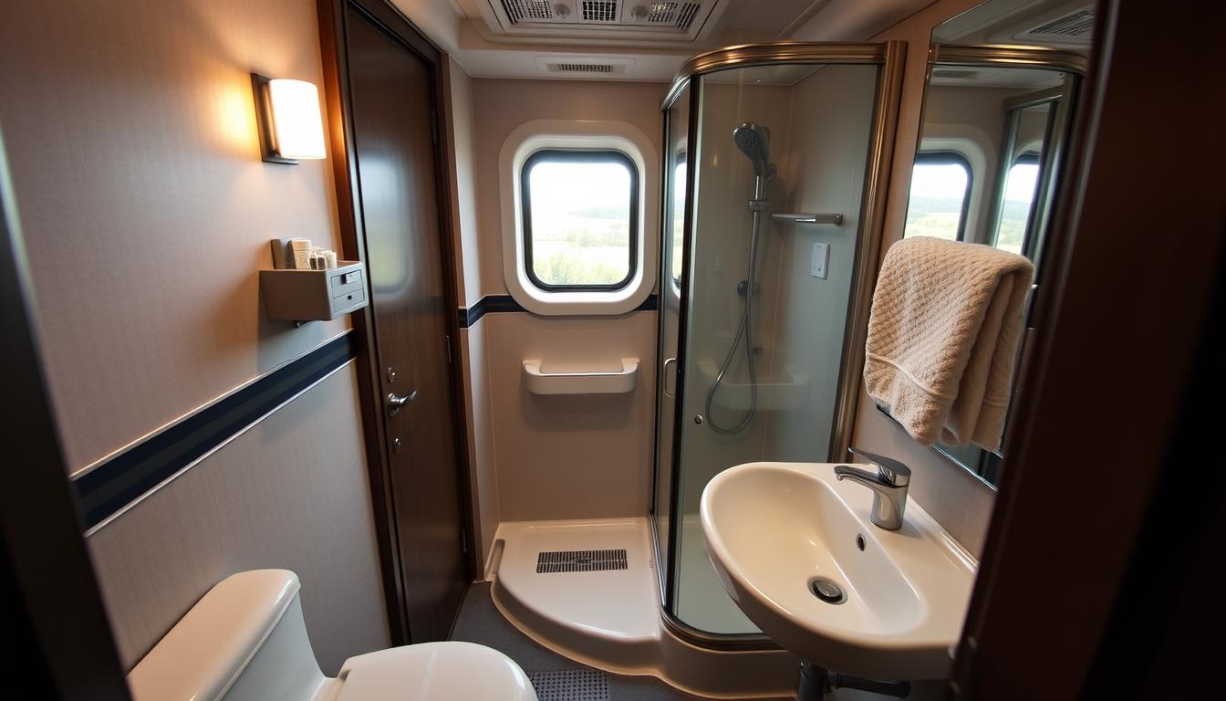 Amtrak Sleeper Car Bathroom