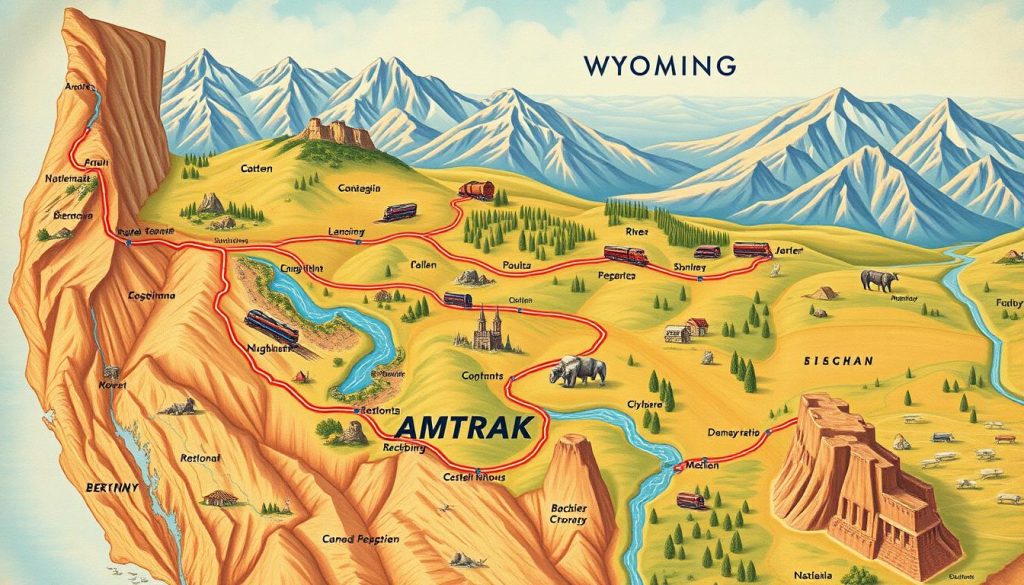 Amtrak to Wyoming Options