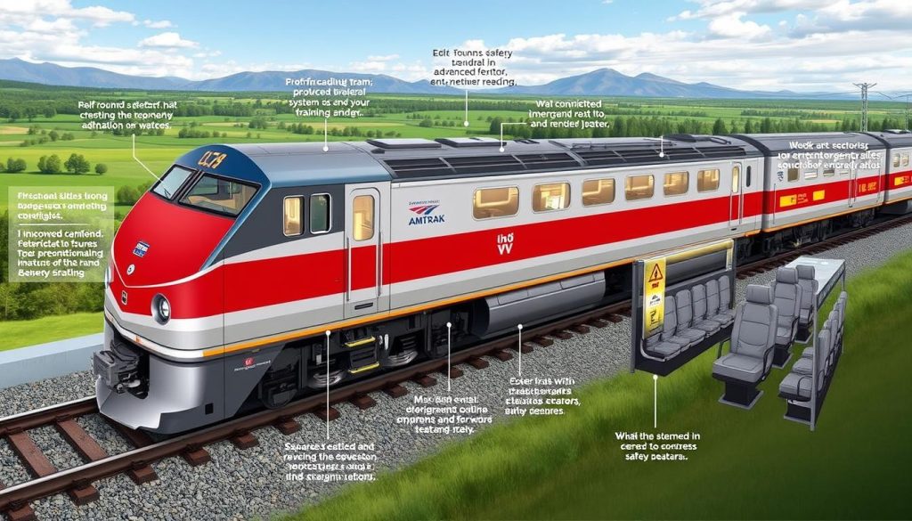 Essential Safety Features of Amtrak Trains and Infrastructure