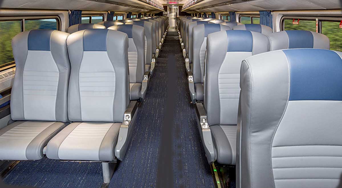 Amtrak Business Class Seats