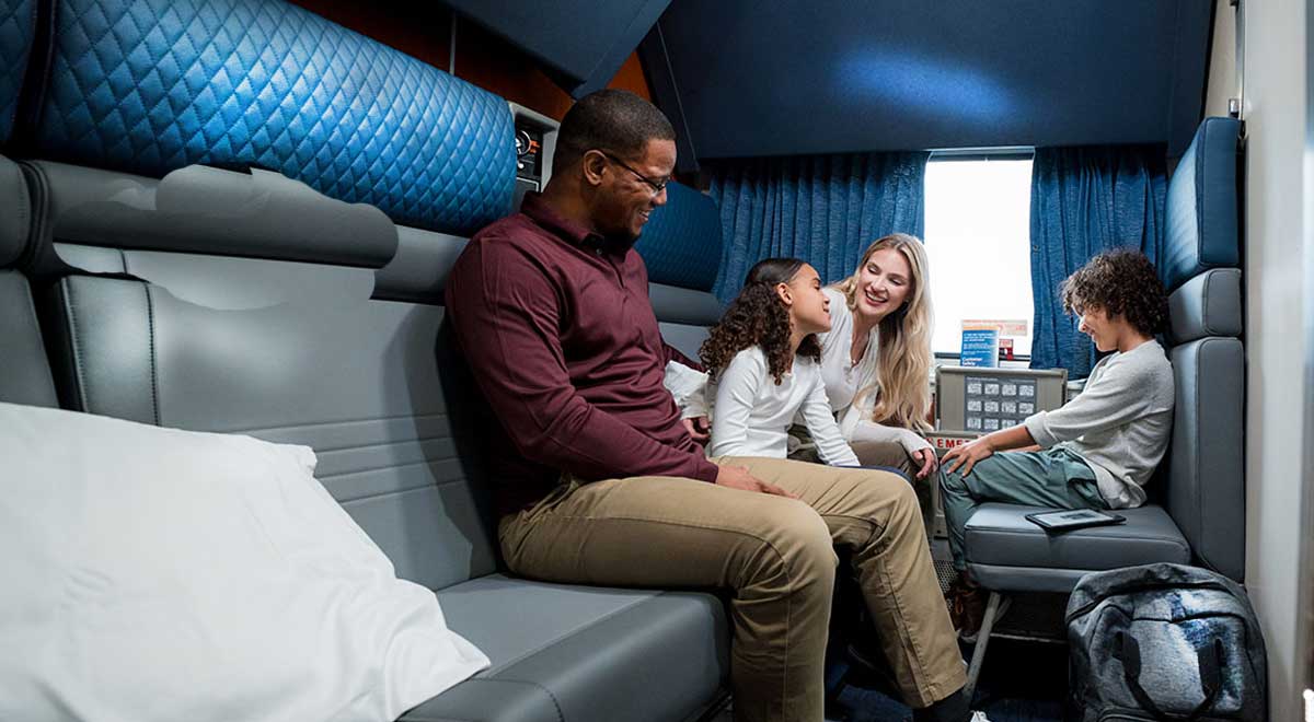 Amtrak Family Bedroom