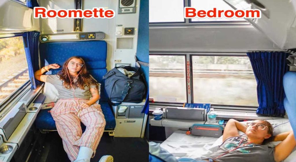 Amtrak Roomette vs Family Bedroom