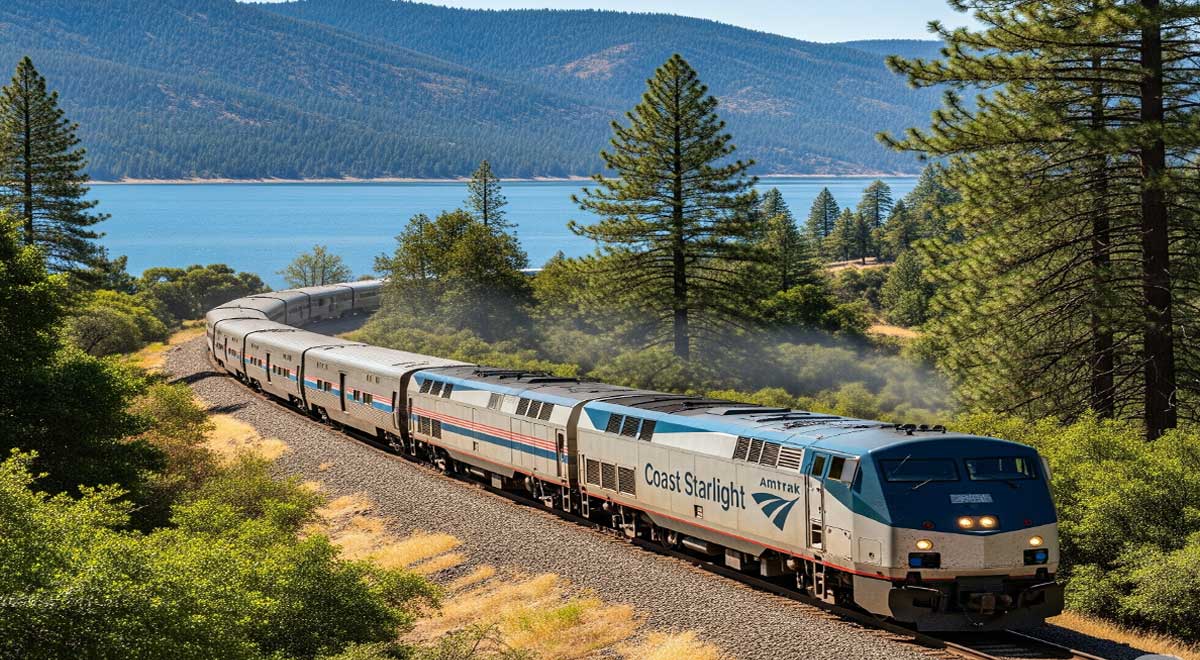 Amtrak to Redding, CA