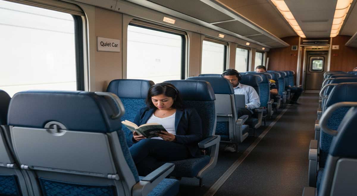 Amtrak Quiet Car Rules