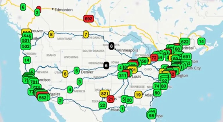 Amtrak Train Tracker