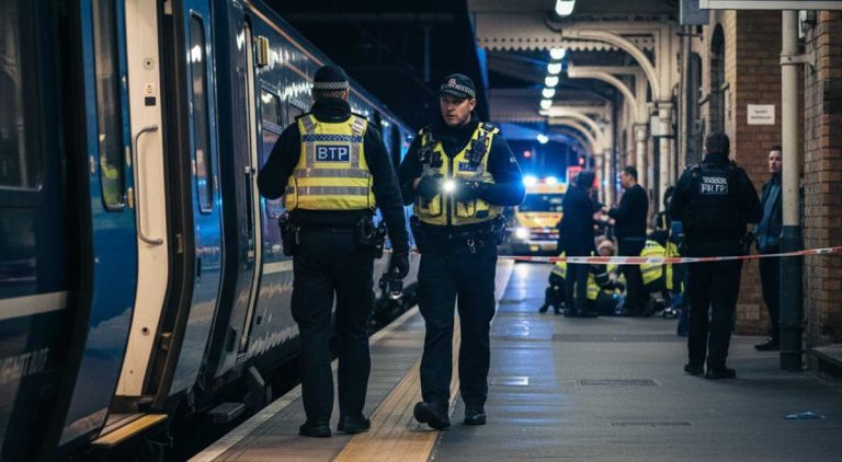 Terrorism Ruled Out in UK Train Stabbing; Two Arrested