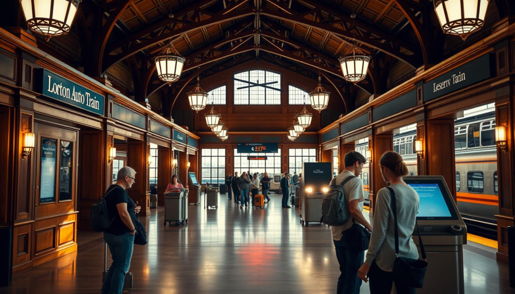 Lorton Auto Train reservation process