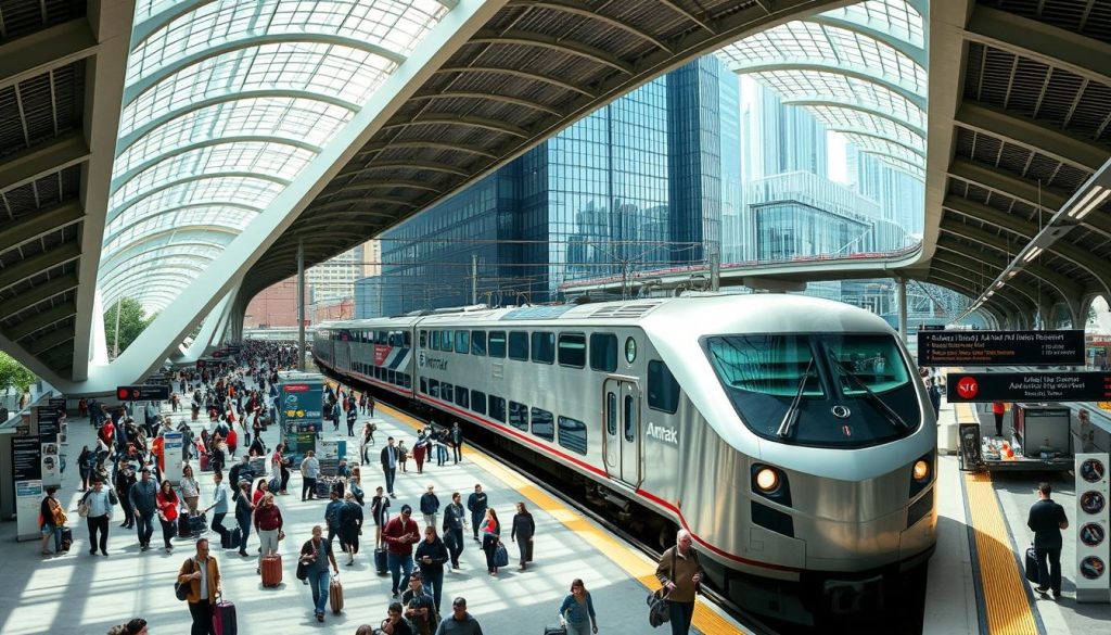 Amtrak Express Train stations